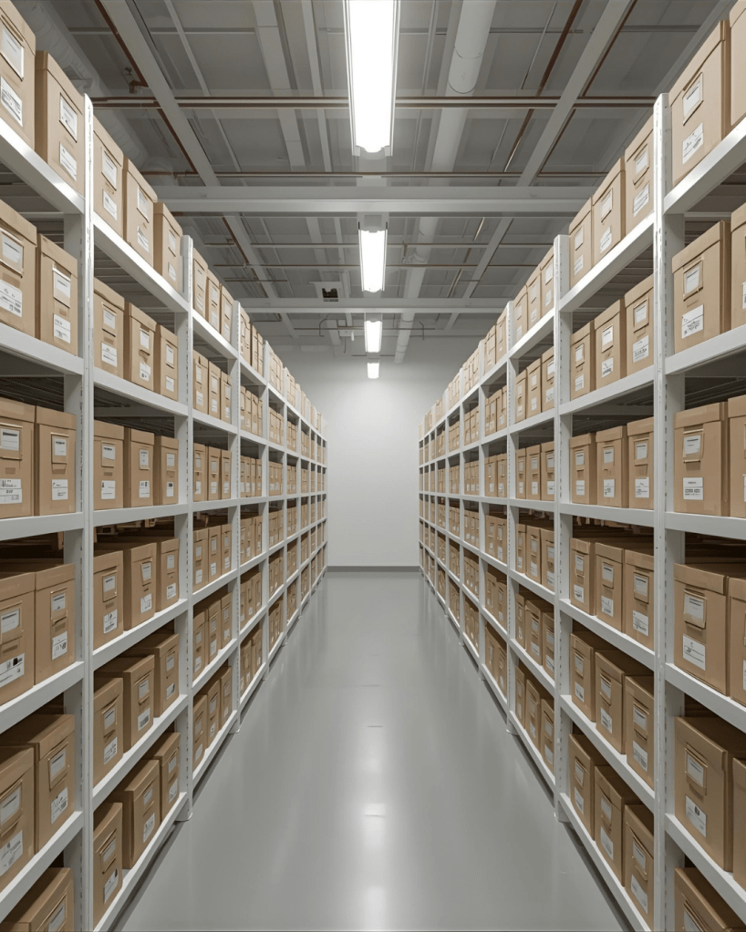 Modernes Archivmagazin